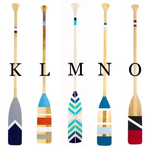 Custom Oars // Hand Painted Canoe Paddle // Canoe Oar // Home Decor // Personalized // Wedding / Painted Paddle / Birthday Gift / Decorative image 3