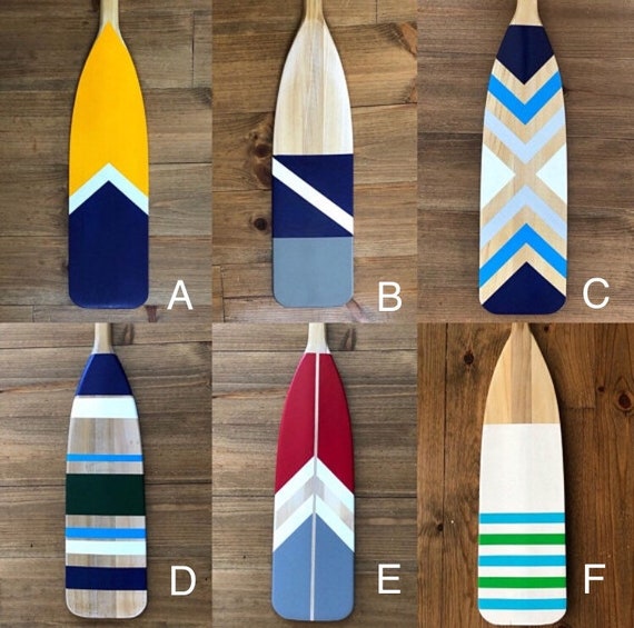 Oars // Hand Painted Canoe Paddle // Canoe Oar // Home 