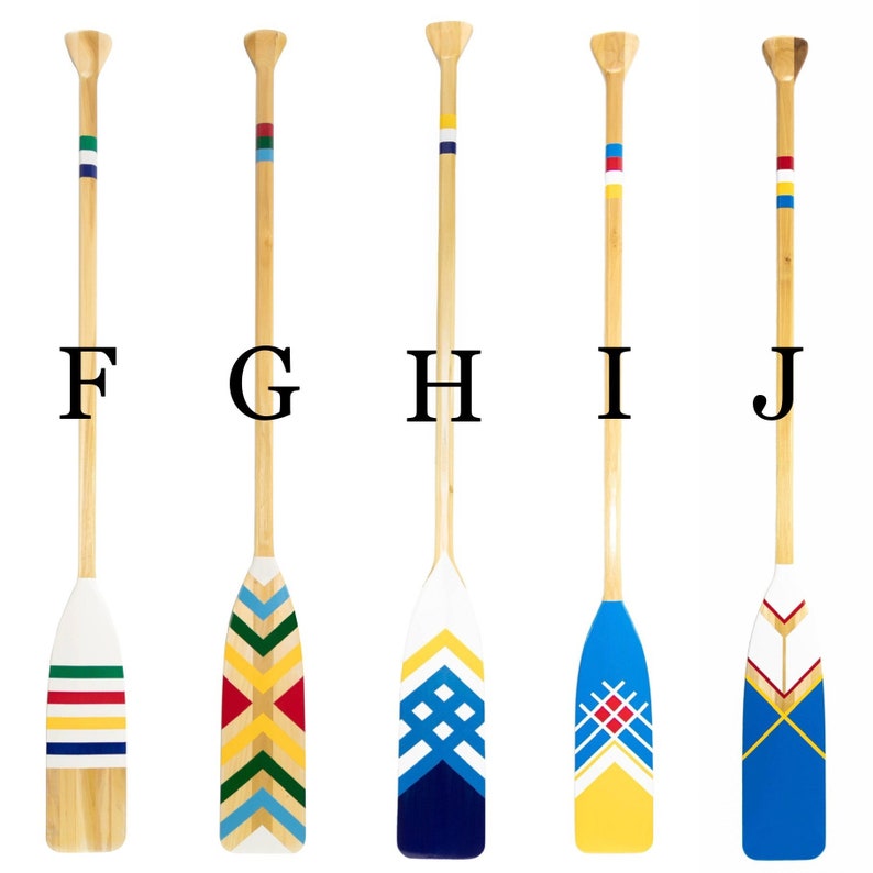 Custom Oars // Hand Painted Canoe Paddle // Canoe Oar // Home Decor // Personalized // Wedding / Painted Paddle / Birthday Gift / Decorative image 2