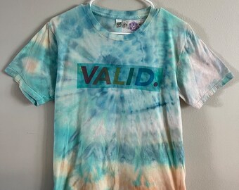 Valid Upcycled Ice Dyed T-shirt