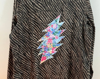 Funky Floral Upcycled Bolt Jacket