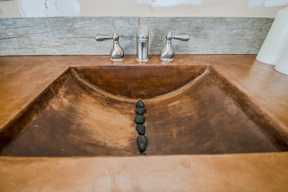 Undermount slot drain sink Undermount slot drain sink