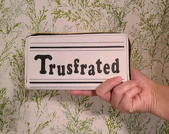 Trusfrated Zipper Wallet
