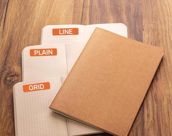 Refillable notebook inserts