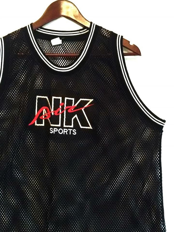 Vintage 1990s bootleg Nike Air NK Air Sports tank… - image 2