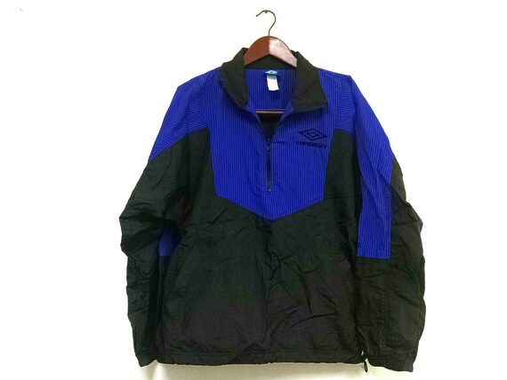 1990s UMBRO windbreaker // 1990s UMBRO pullover wi