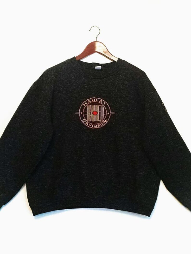 Vintage Harley Davidson motorcycle Kansas City biker jumper | Etsy