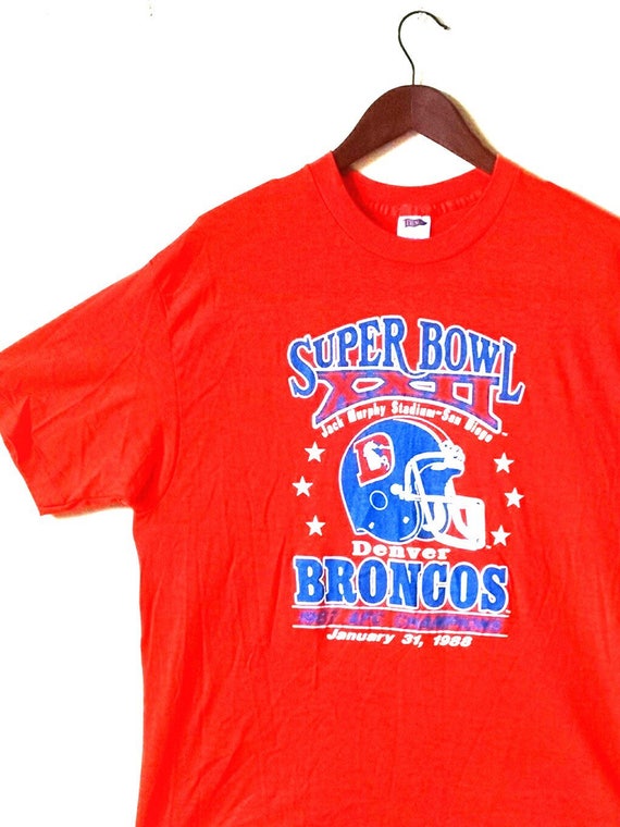 Vintage 1980s Denver Broncos 1987 AFC Champions t… - image 3