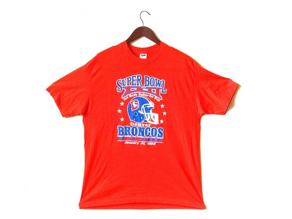 Vintage 1980s Denver Broncos 1987 AFC Champions t… - image 1