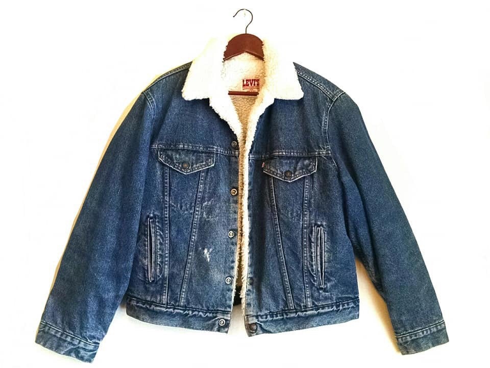 70s Levis Sherpa - Etsy