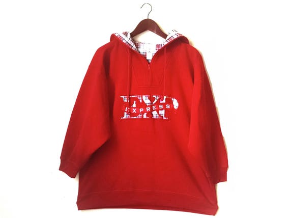express flannel hoodie