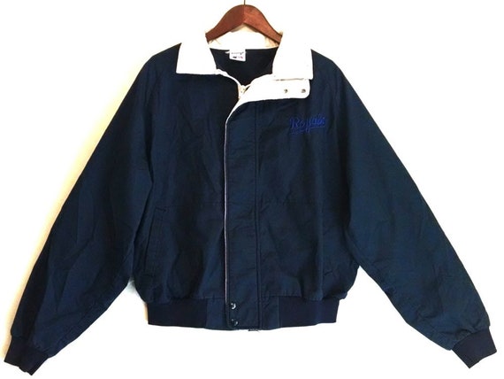 Vintage 1980s Kansas City KC Royals baseball coat