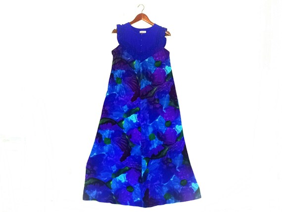 Vintage 1970s Liberty House Lilia Honolulu floral