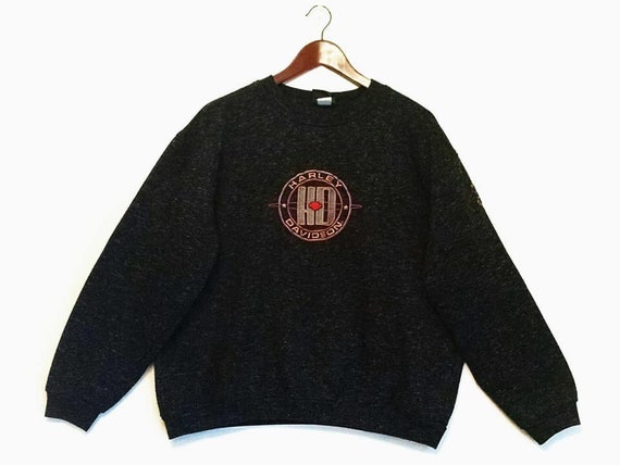 harley davidson crew neck jumper