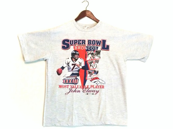 Vintage 1999 Denver Broncos John Elway NFL MVP Sup