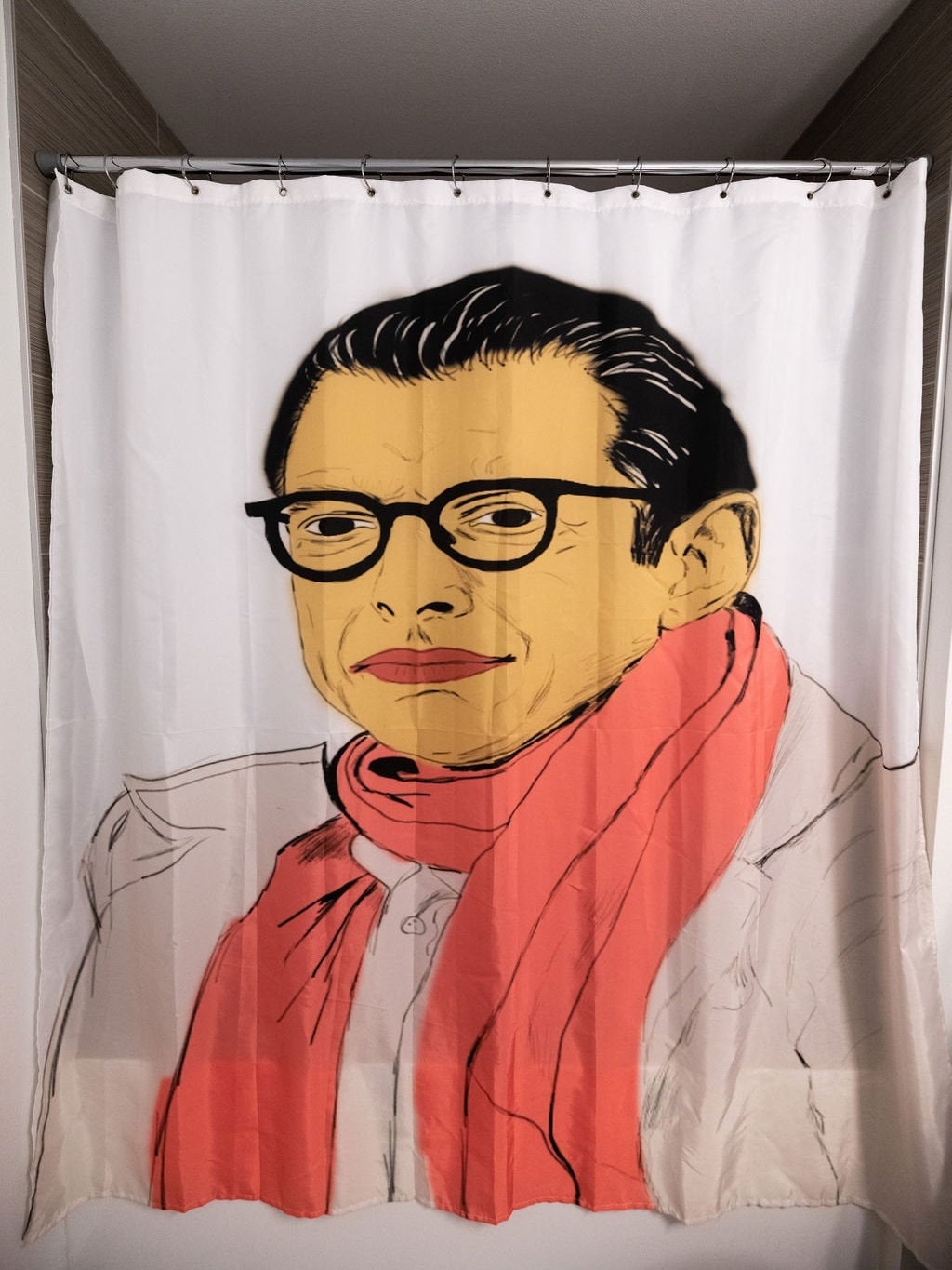 Jeff Goldblum Shower Curtain Etsy