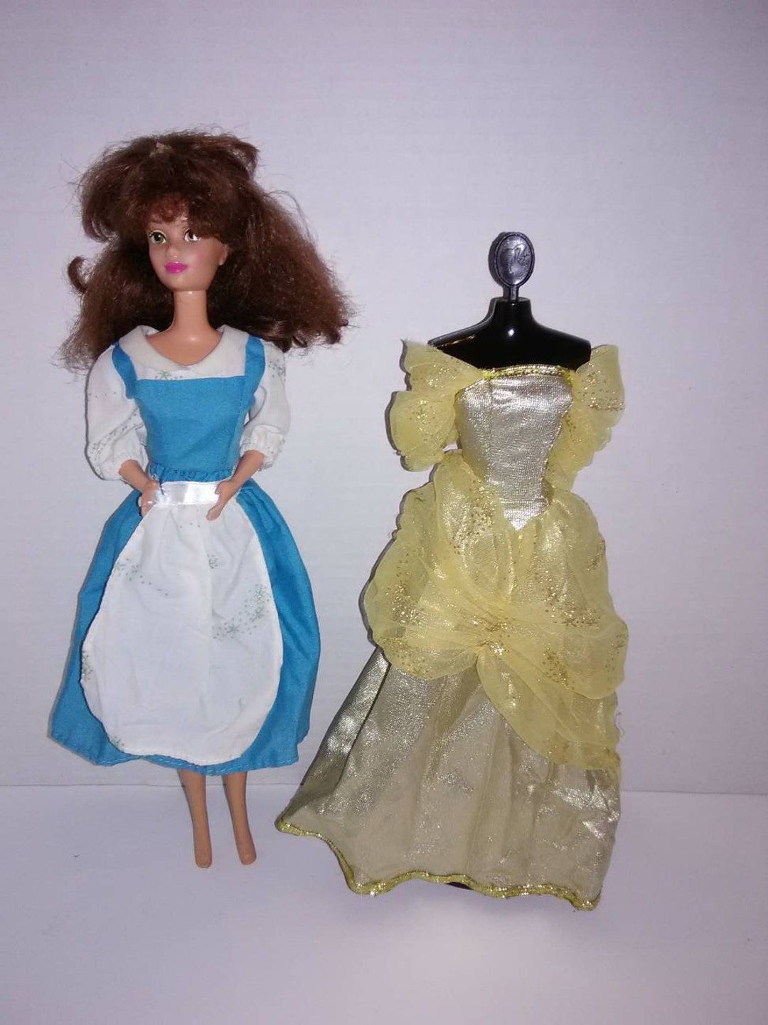 Beauty and the beast barbie doll 1990s hotsell
