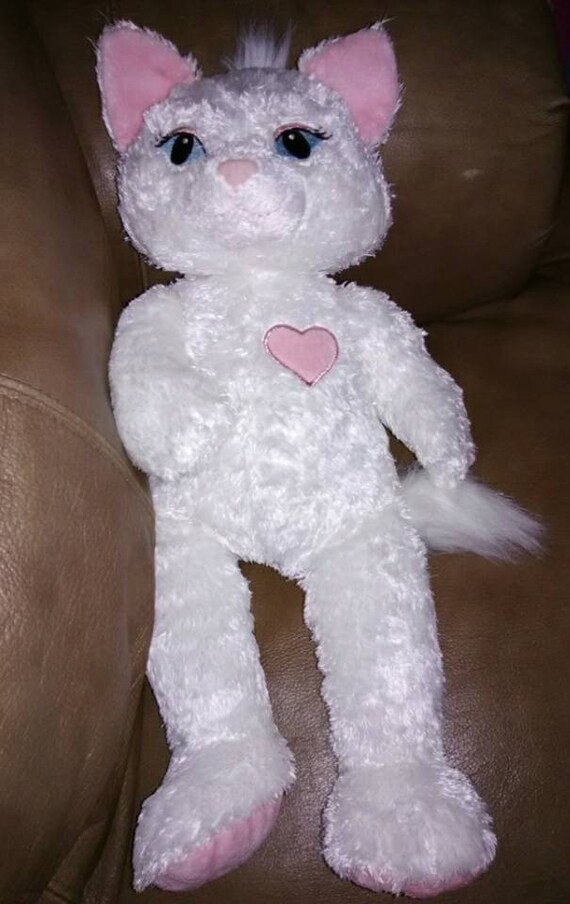 pink stuffed kitty