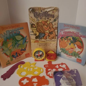 Vintage Mcdonald&#39;s Happy Meal Toys - Random Lot of 90s - 2000s Toys