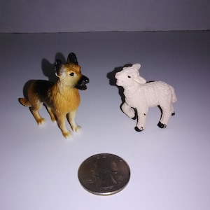 Safari Ltd. Choice of Lamb or German Shepherd - Excellent shape!