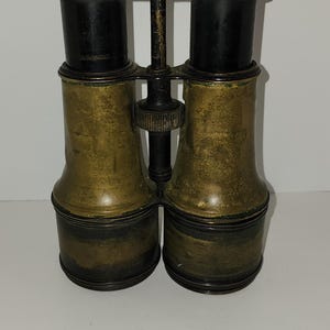 Vintage 19th Century WWI French Binoculars Lemaire Fabi Paris