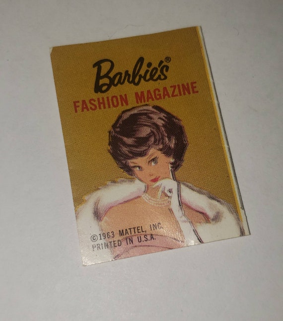 mattel barbie magazine