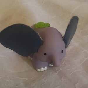 Fisher Price Little People Elephant with Turtle on back Touch and Feel