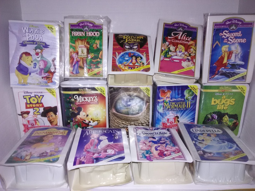 Mcdonald's Disney Video Showcase Toys Many Different Choices Etsy