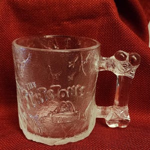 Vintage McDonald&#39;s The Flintstones Embossed Coffee Mug