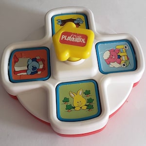 Playskool Peek N Pop Infant Baby Toy Vintage