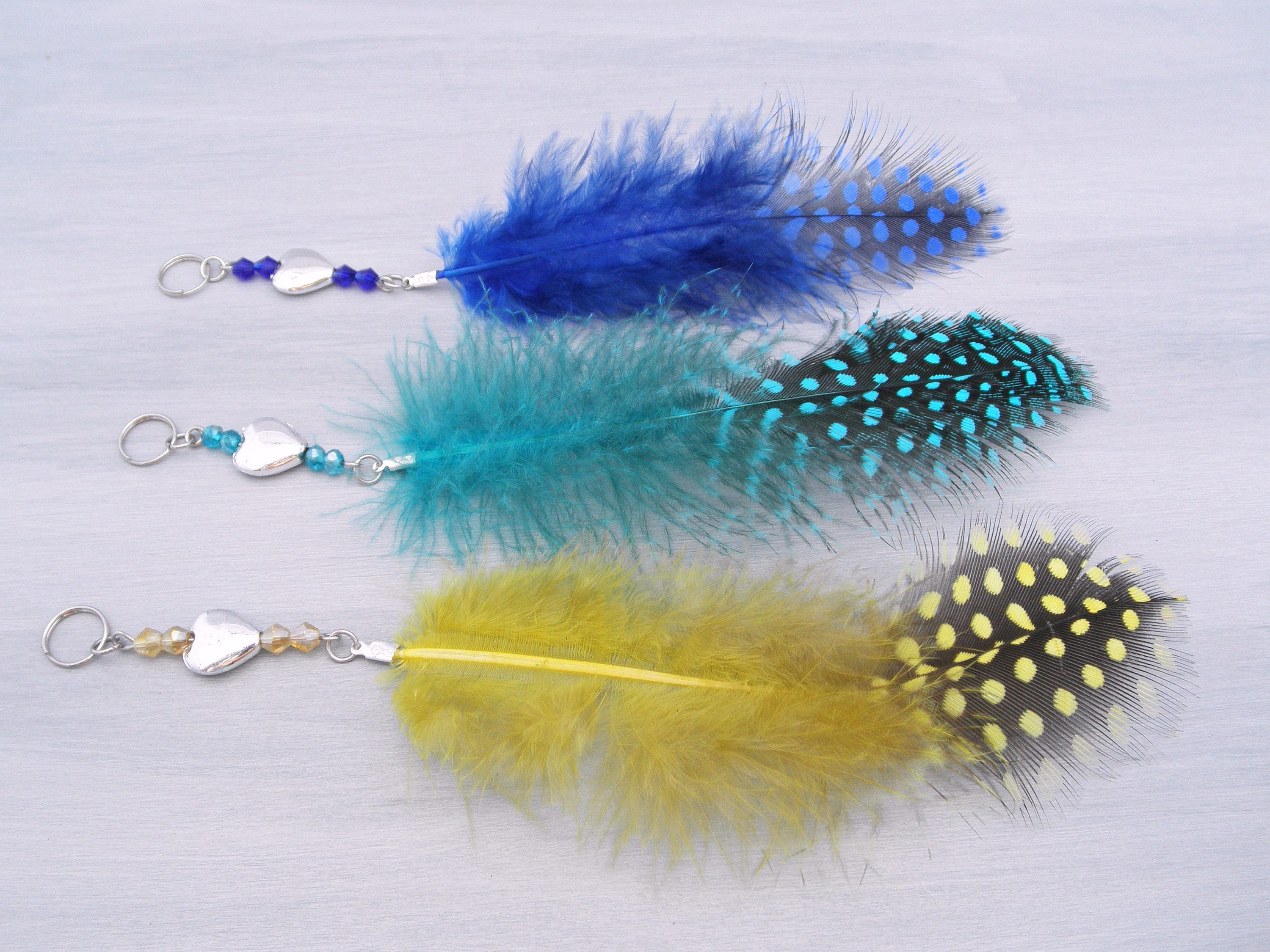 Horse Bridle Charm With Feathers and Crystals Love Charm Etsy