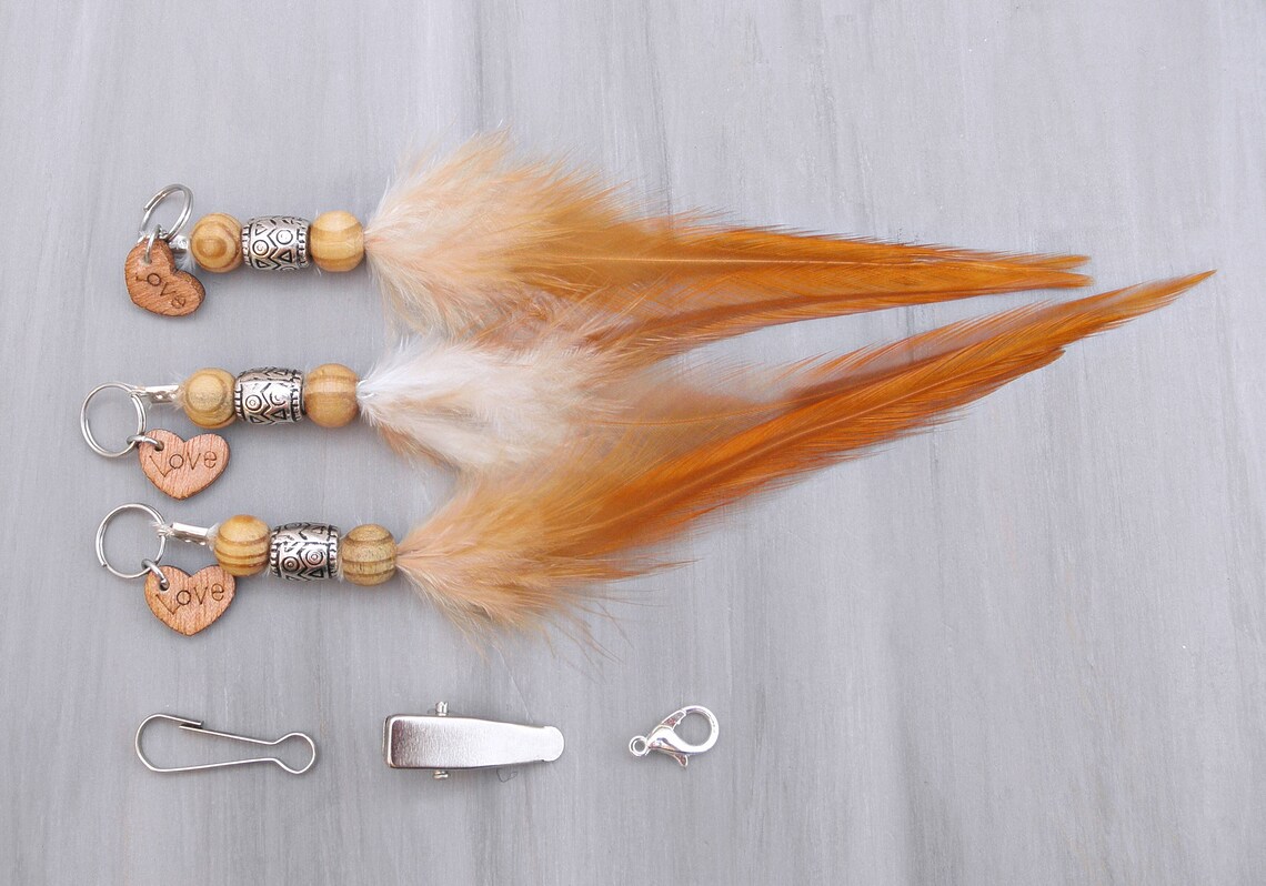 Horse Bridle Charm With Feathers Wooden Love Charm Horse Etsy