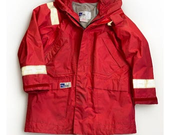 Henri LLoyd Jacket Sailing Boating Racing High Neck Collar Utility Bri Nylon