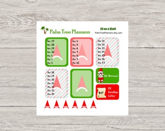 Elf on a Shelf Planner Stickers Seasonal Kit