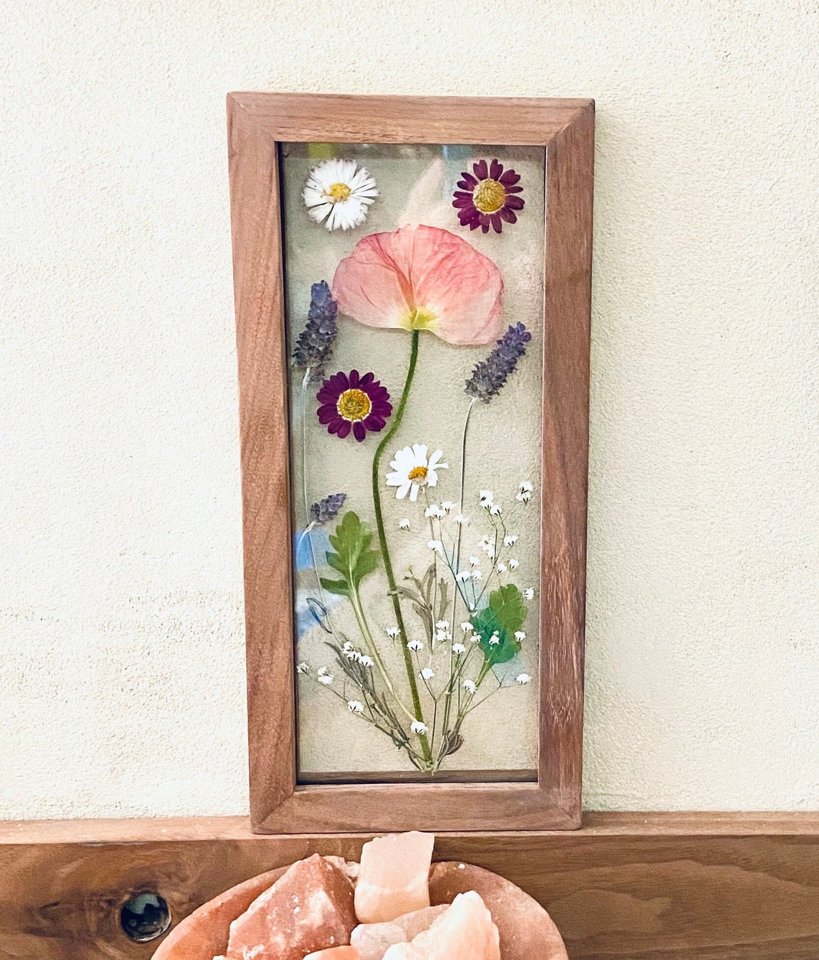 Pressed Wedding Flowers Preserved Bouquet Floating Glass - Etsy
