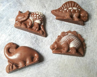 Chocolate dinosaur - stegosaurus- diplodocous-  jurrasic