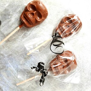 Halloween Chocolate Skull Lollipop image 2