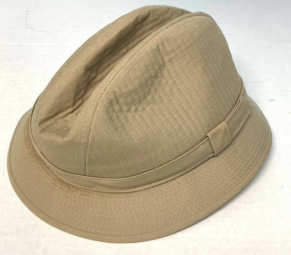 Vintage Stetson Water Repellent Fedora Hat Size Large Gem Vintage Stetson Water Repellent Fedora Hat Size Large Gem