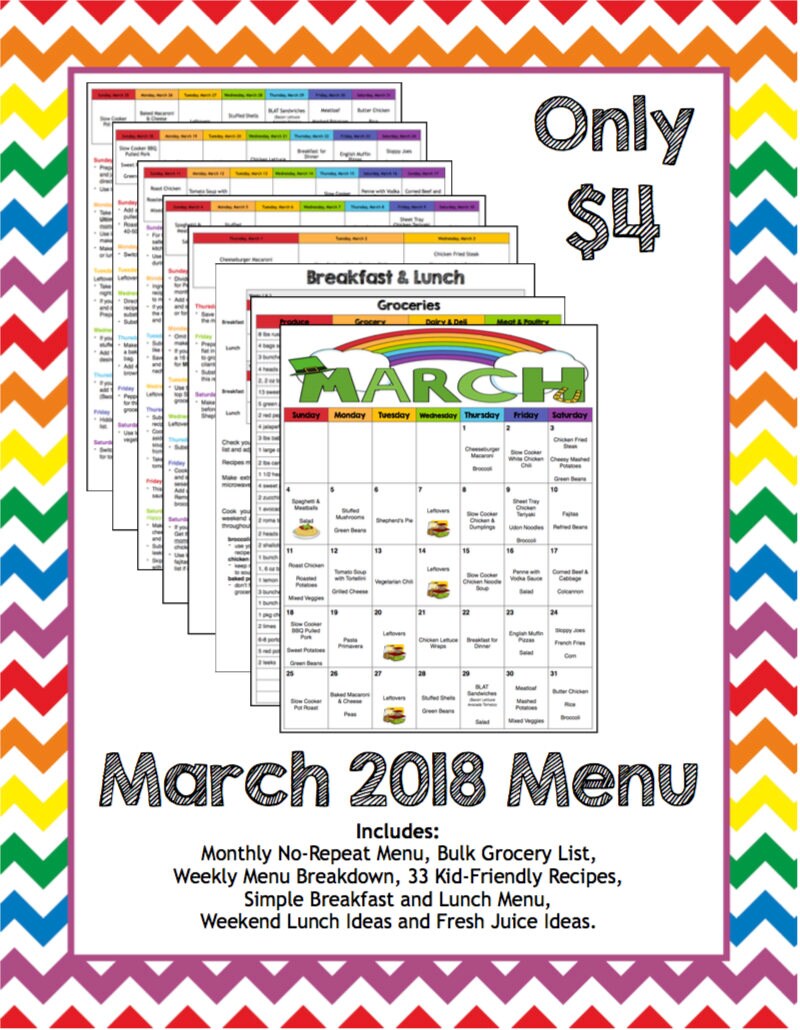 monthly food menu calendar monthly food menu calendar
