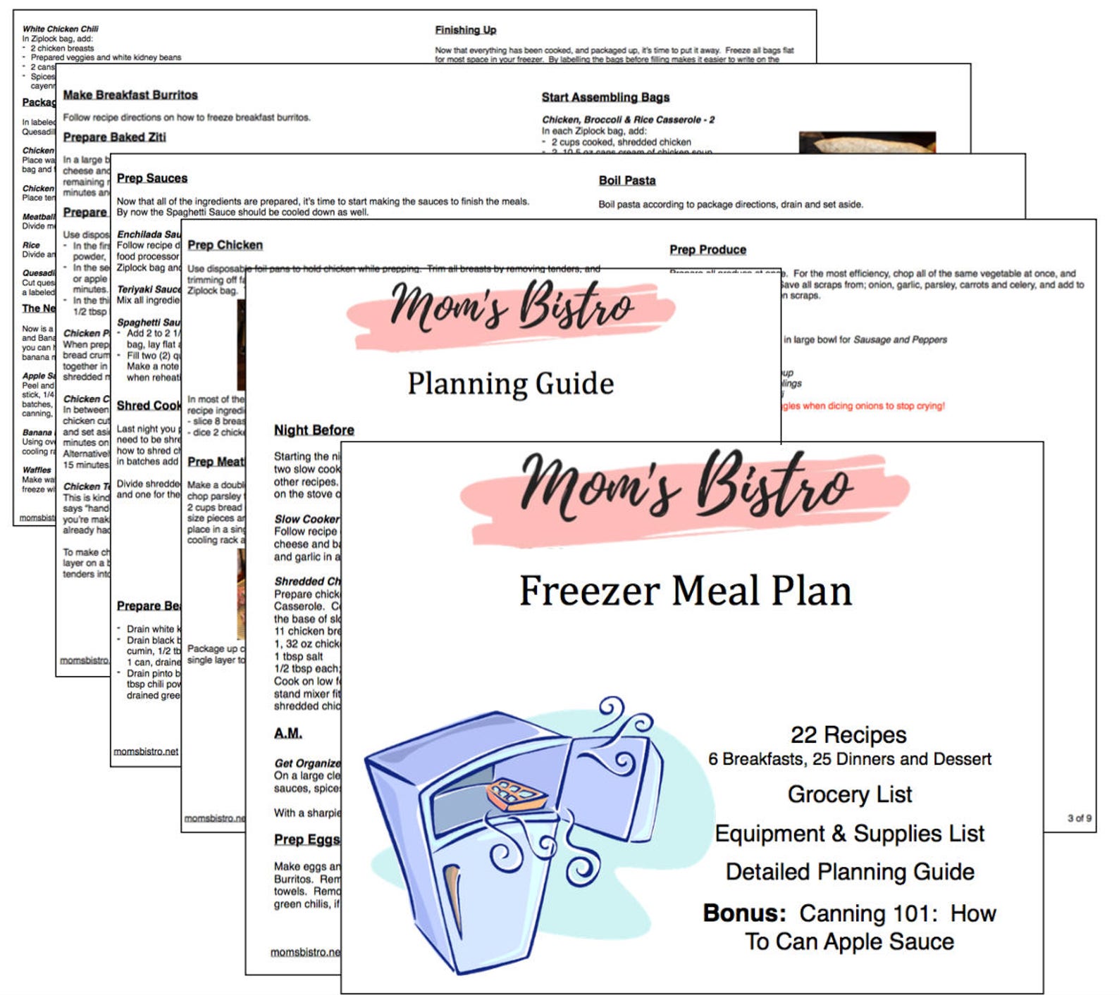 Freezer Meal Plan 2017 Detailed Freezer Meal Planning Guide With