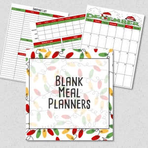 December 2020 Monthly Breakfast, Lunch and Dinner Budget Meal Planner w/ Grocery List, Cookbook, Freezer Meal Planner and More image 8