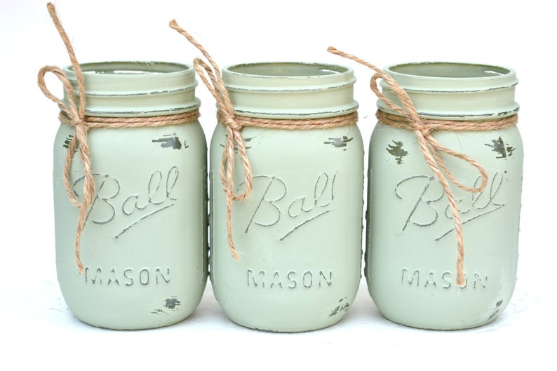 Mason Jar Decor Mason Jars Bulk Painted Mason Jars Painted Etsy
