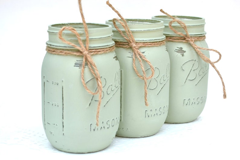 Mason Jar Decor Mason Jars Bulk Painted Mason Jars Painted Etsy