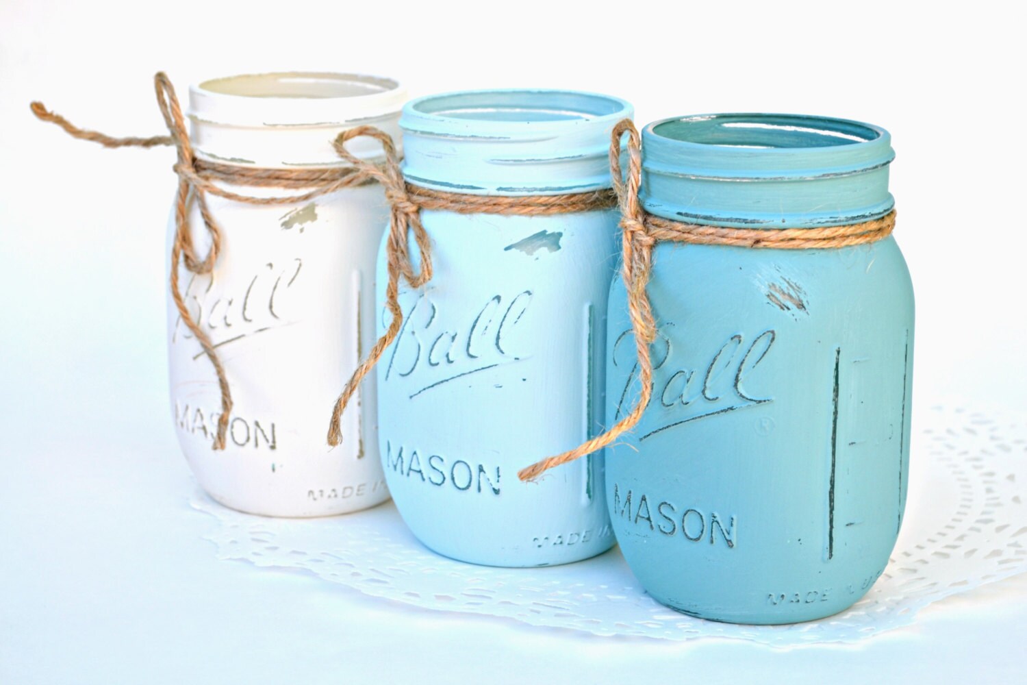 Mason Jar Decor Mason Jars Bulk Painted Mason Jars Painted Etsy