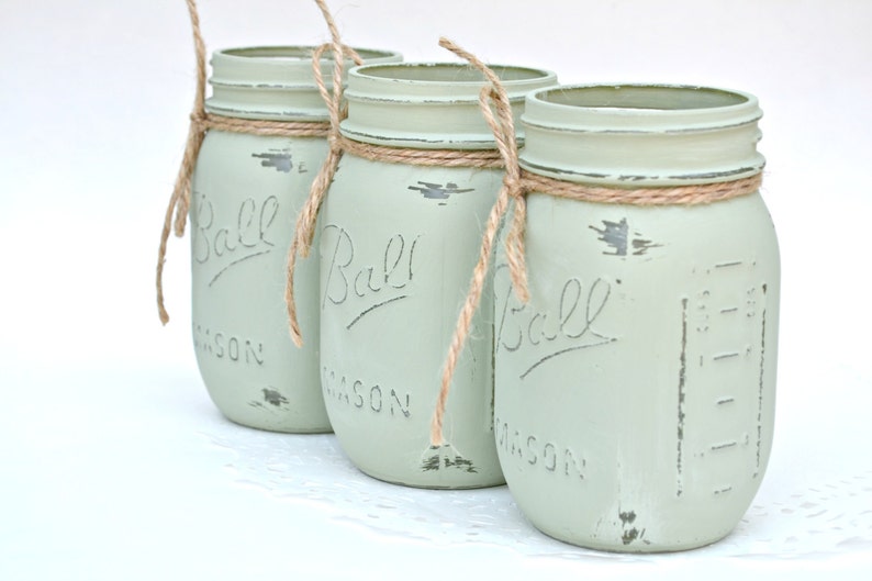 Mason Jar Decor Mason Jars Bulk Painted Mason Jars Painted Etsy