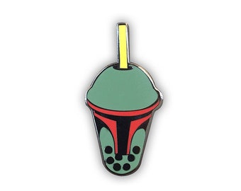 Boba Drink Enamel Pin