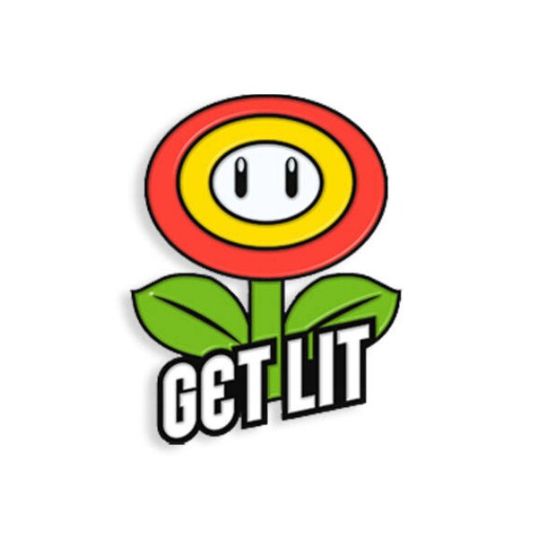 Get Lit Enamel Pin