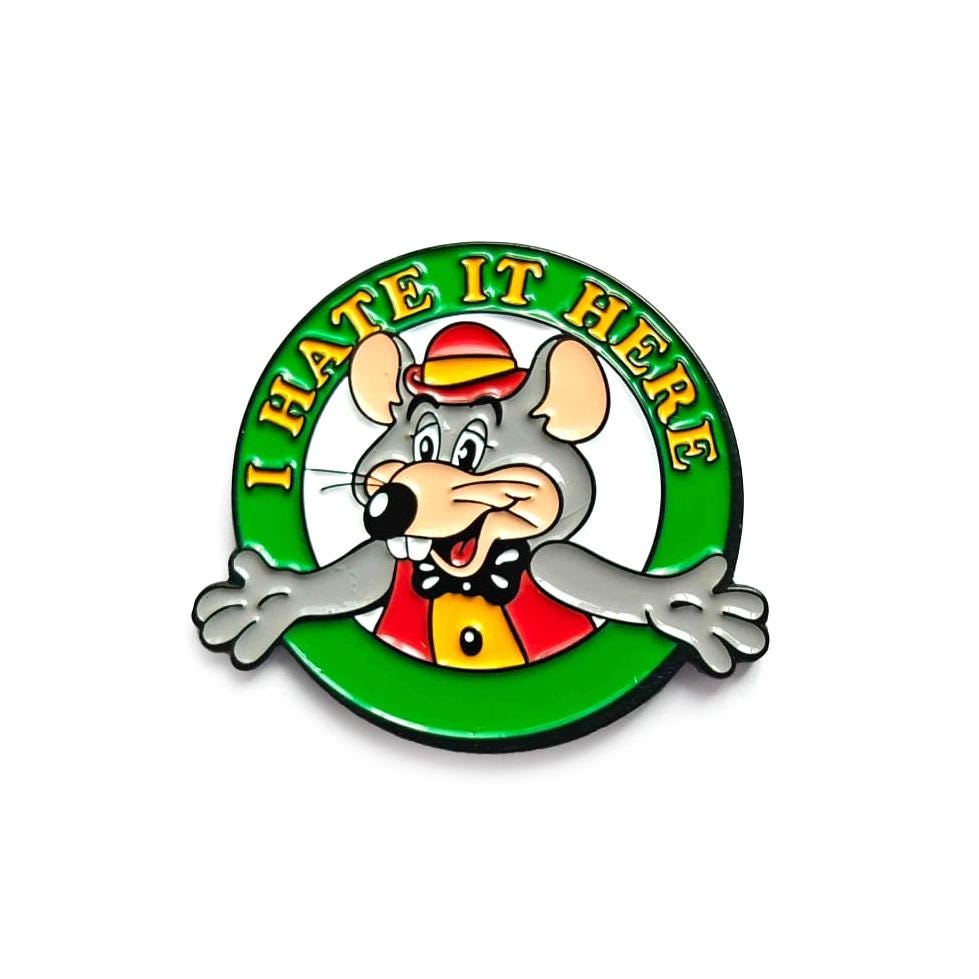 I Hate It Here Chuck E Cheese - Etsy