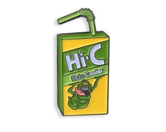 Juice Box Enamel Pin