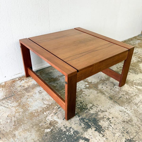Teak Square Coffee Table *MESSAGE US for shipping quote*